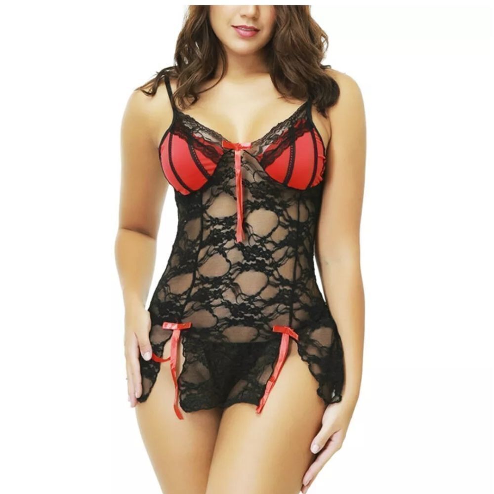 Sexy-Lingerie-Underwear-Sleepwear-Lace-Women-G-str  